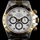 Rolex  Daytona Bi-Metal Arabic Dial