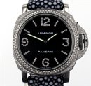 Panerai Luminor Base with diamonds