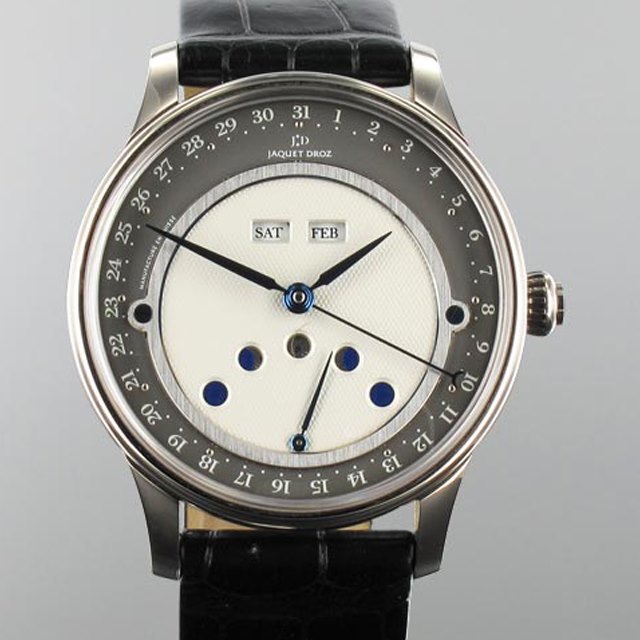 Jacquet Droz Triple Calendar Moon Phase