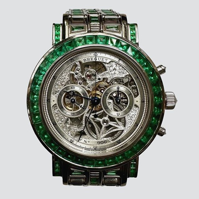 Breguet Emerald Classique Open Worked Piece Unique 